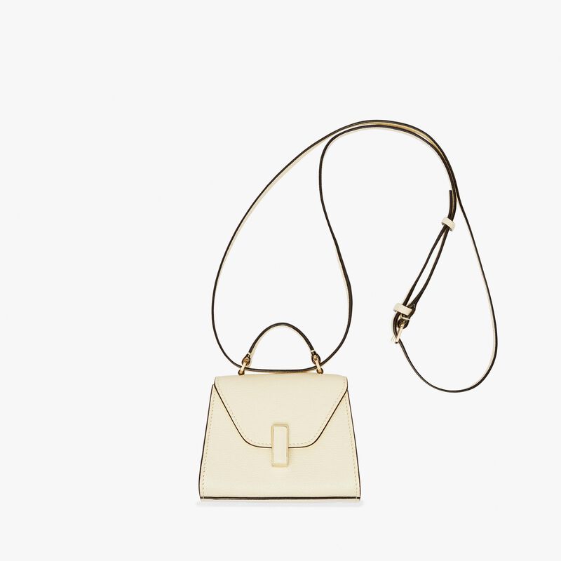 Iside Belt Bag - Pergamena White - Millepunte calf leather - Valextra - 3