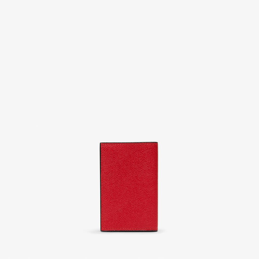 Card Case Onda - Red - Vitello VS - Valextra - 4