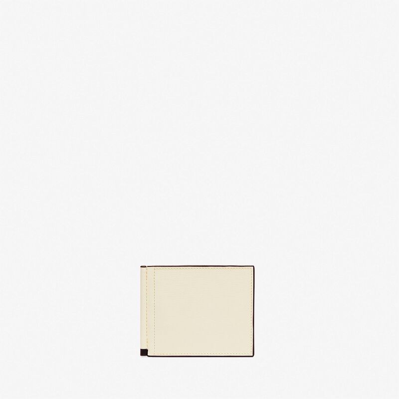 Simple Grip - Pergamena White - Pavè calf leather - Valextra - 1