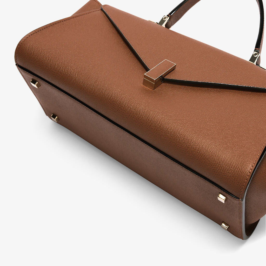 Borsa a Mano Iside Editor Media -  - Vitello Millepunte Soft - Valextra - 5