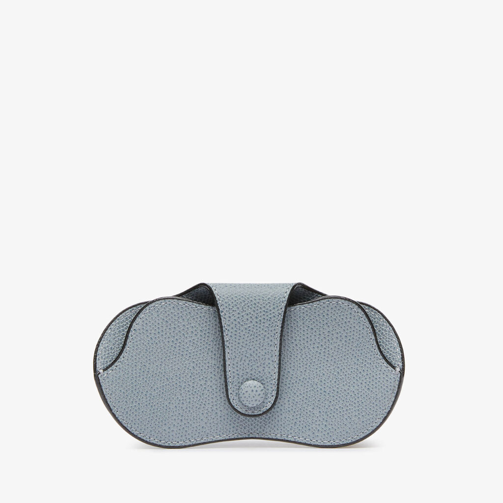 Glasses Case - Niagara Blue - Vitello VS - Valextra - 4