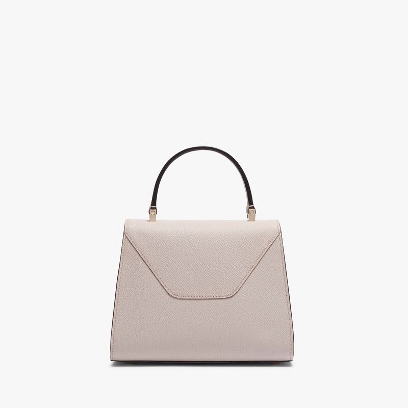 Iside Top handle mini bag - Nude Pink - Millepunte calf leather - Valextra - 6