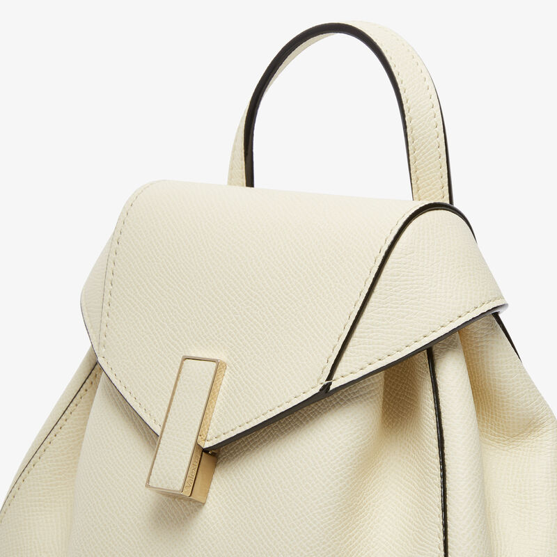 Iside Mini Backpack - Pergamena White - Millepunte Soft calf leather - Valextra - 5