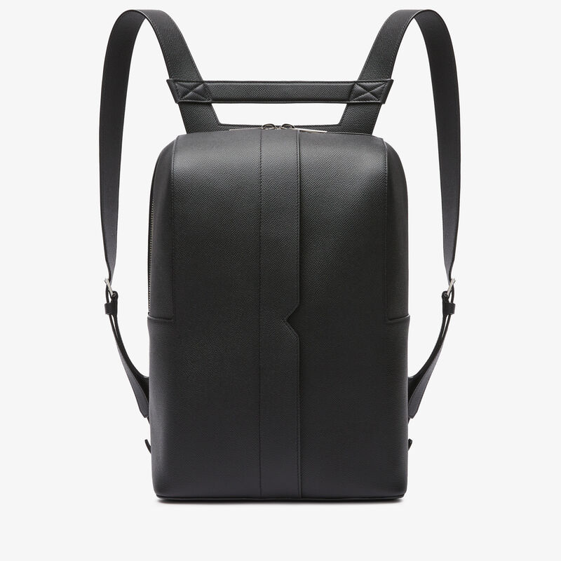 V-Line Backpack - Black - Millepunte Soft calf leather - Valextra - 1