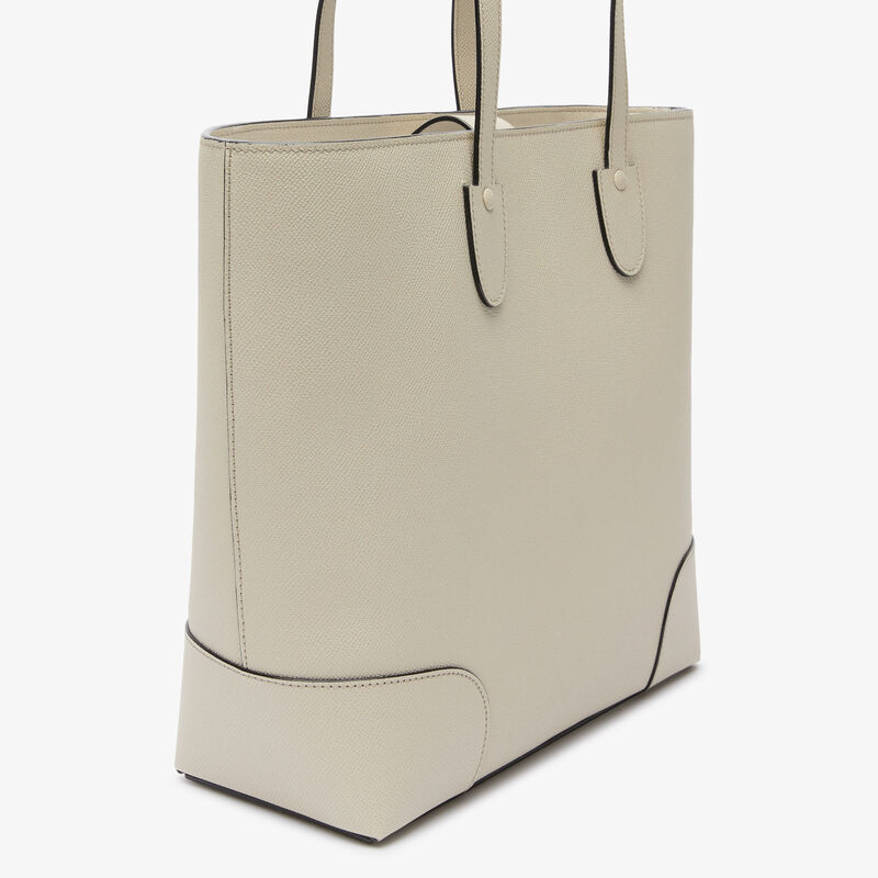 Babila Tote Mini Bag - Linen Grey - Millepunte Soft calf leather - Valextra - 2