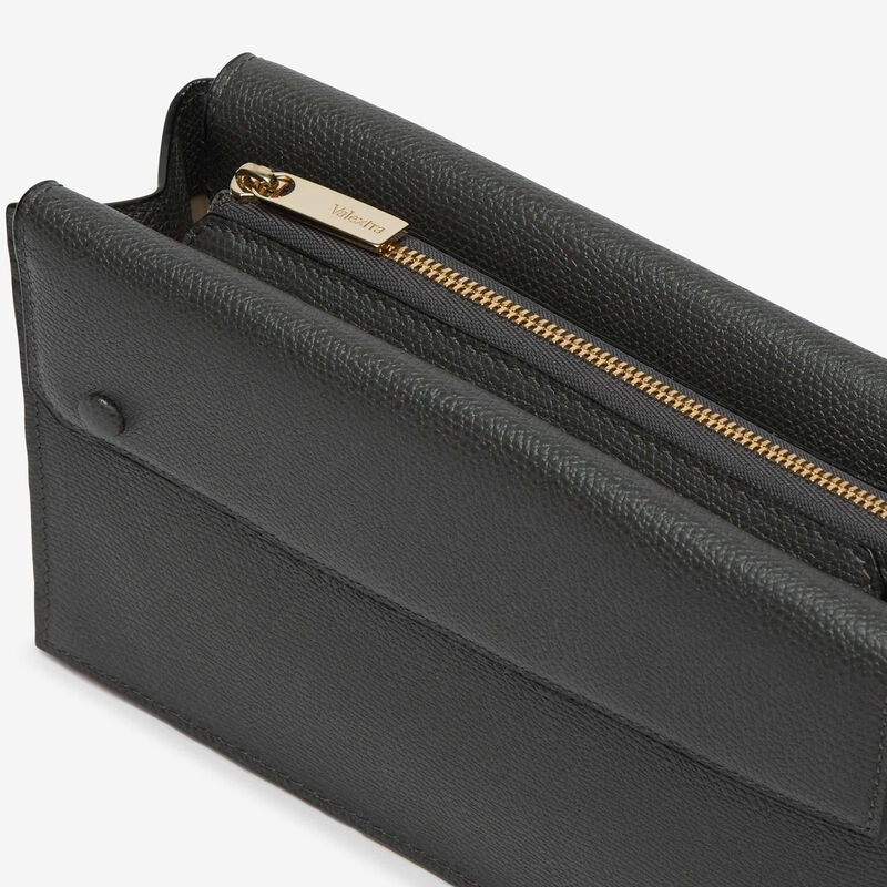 Pocket Slim Crossbody Bag - Smokey Grey - Millepunte calf leather - Valextra - 5
