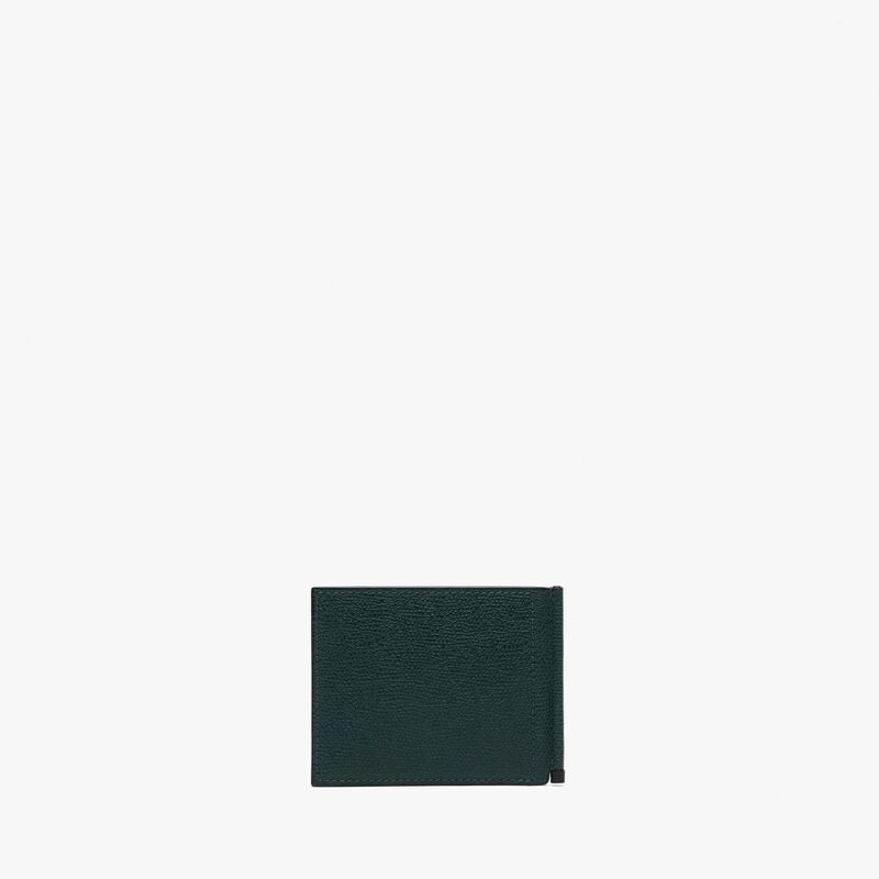 Simple Grip - Valextra Green - Millepunte calf leather - Valextra - 3