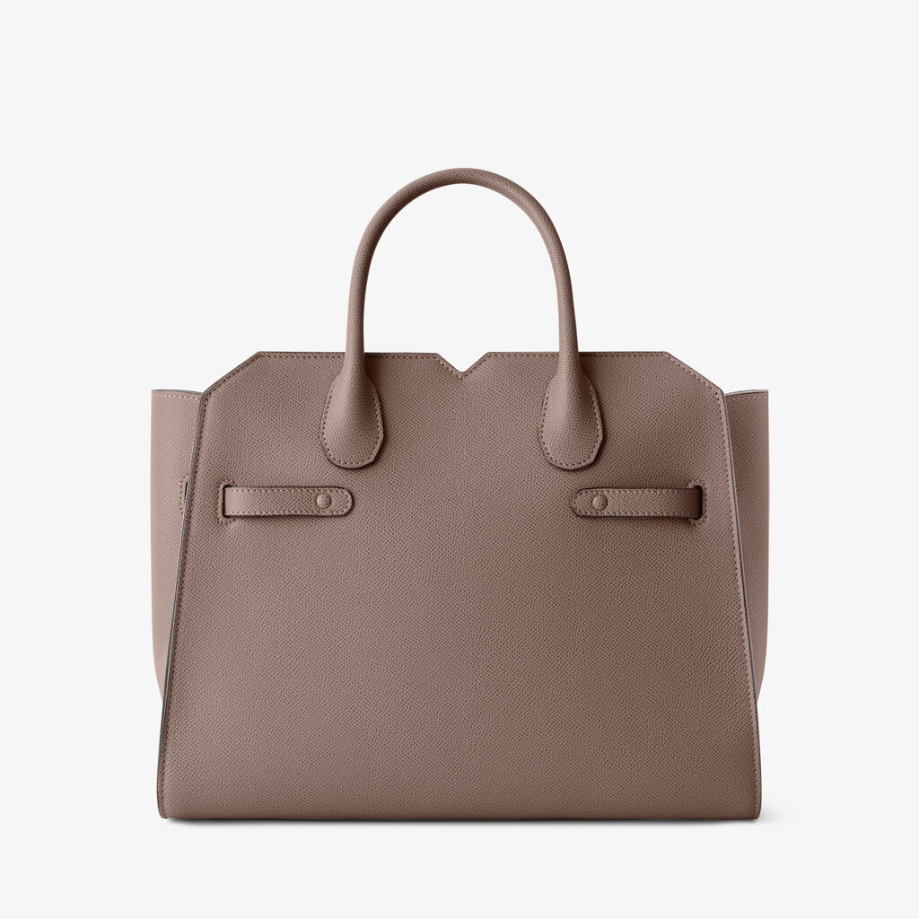 Milano Two Handles Medium Bag - - Millepunte Soft calf leather - Valextra - 7