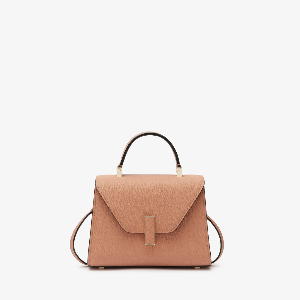 Iside Crossbody Micro Bag - Terra Brown - Vitello VS - Valextra - 1