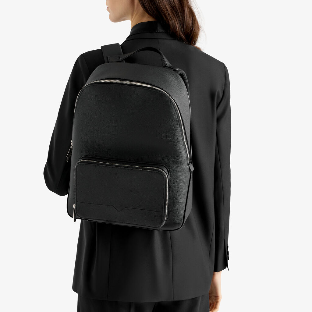 V-Line Essential Backpack -  - Vitello Millepunte Soft - Valextra - 2