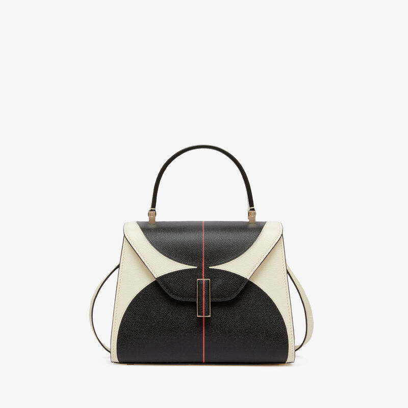 Iside Intarsia Balance Mini Bag -  - Vitello VS-Intarsio Doppio Semicerchio - Valextra - 1