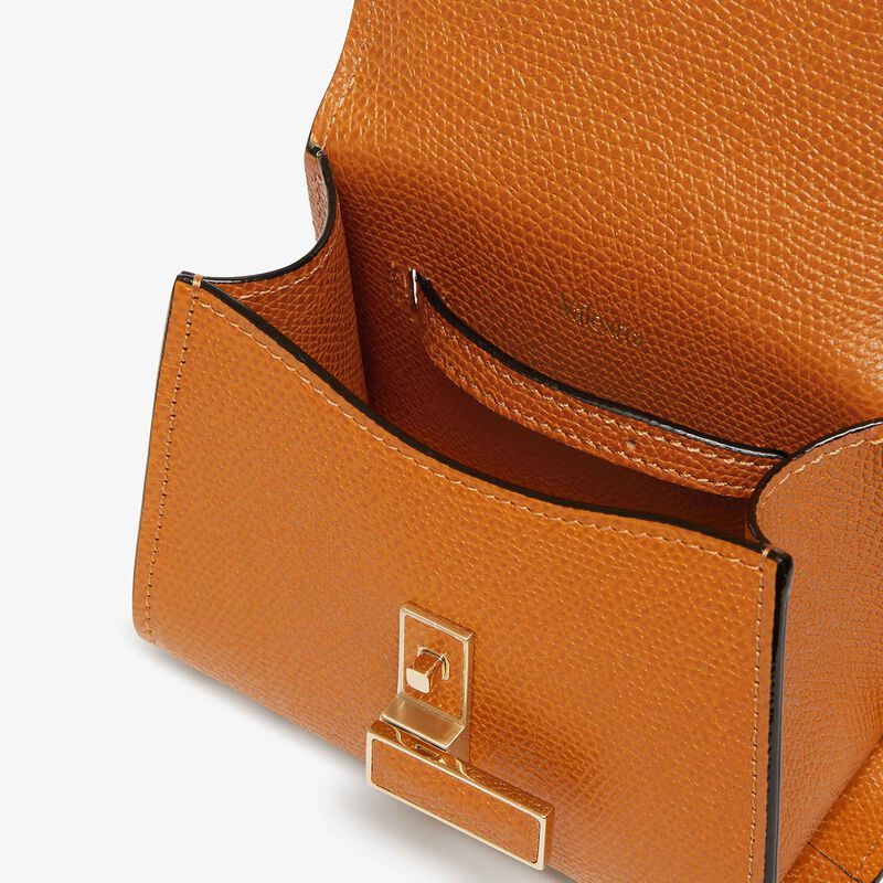 Iside Belt Bag - Havana Brown - Millepunte calf leather - Valextra - 4