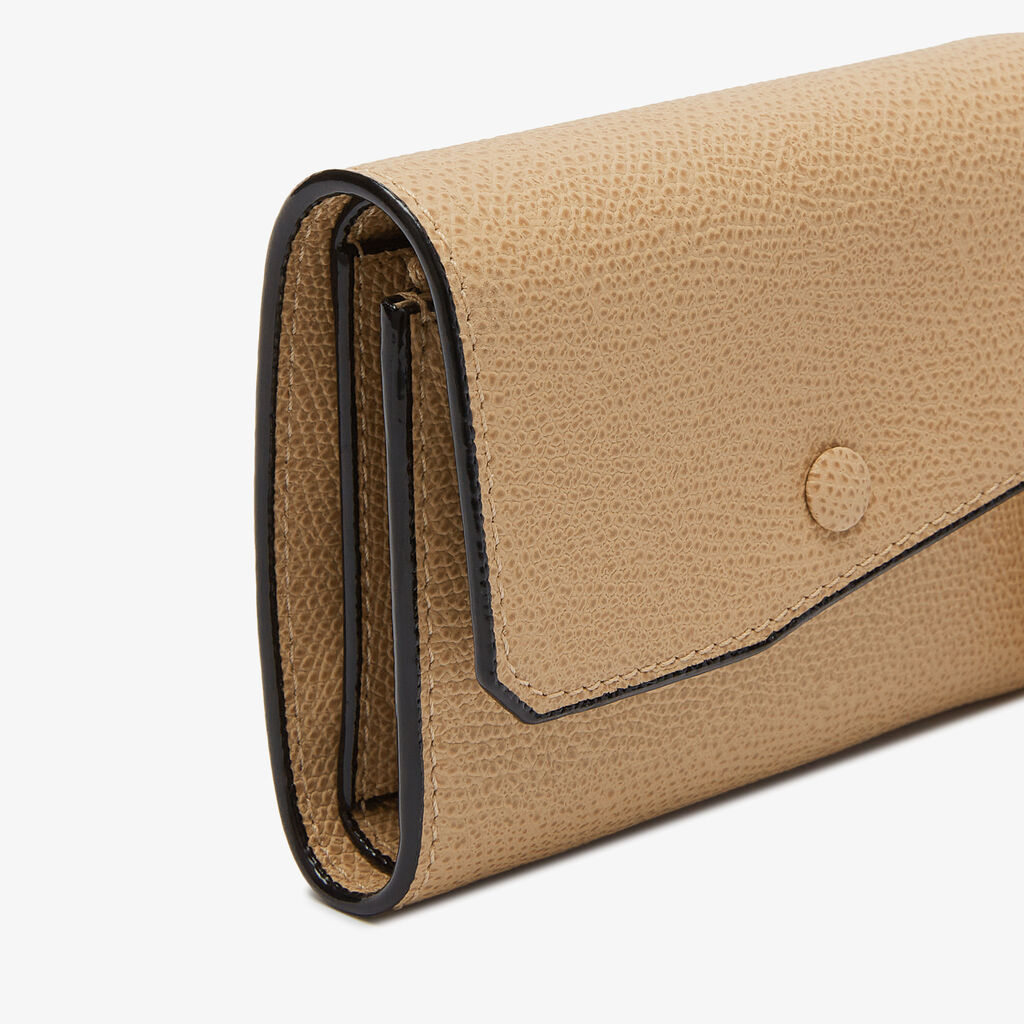Pocket Purse 6CC - Cashmere Beige - Vitello VS - Valextra - 3