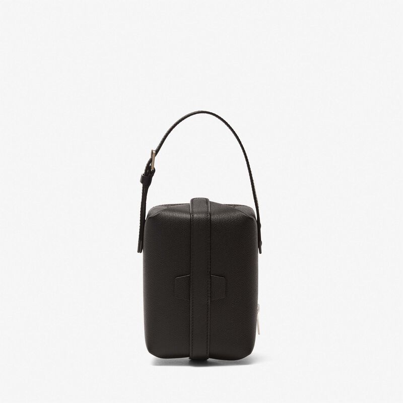 Tric Trac Bag - Black - Millepunte calf leather - Valextra - 3