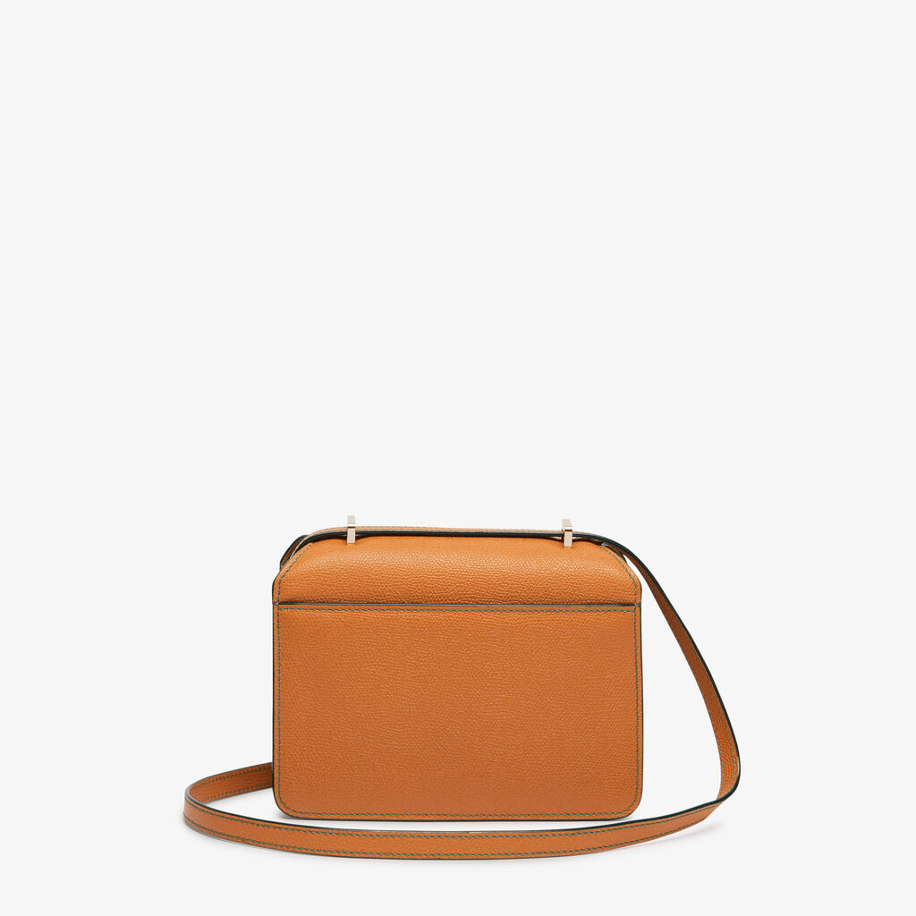 Nolo crossbody Mini bag - Havana Brown - Vitello VS - Valextra - 6