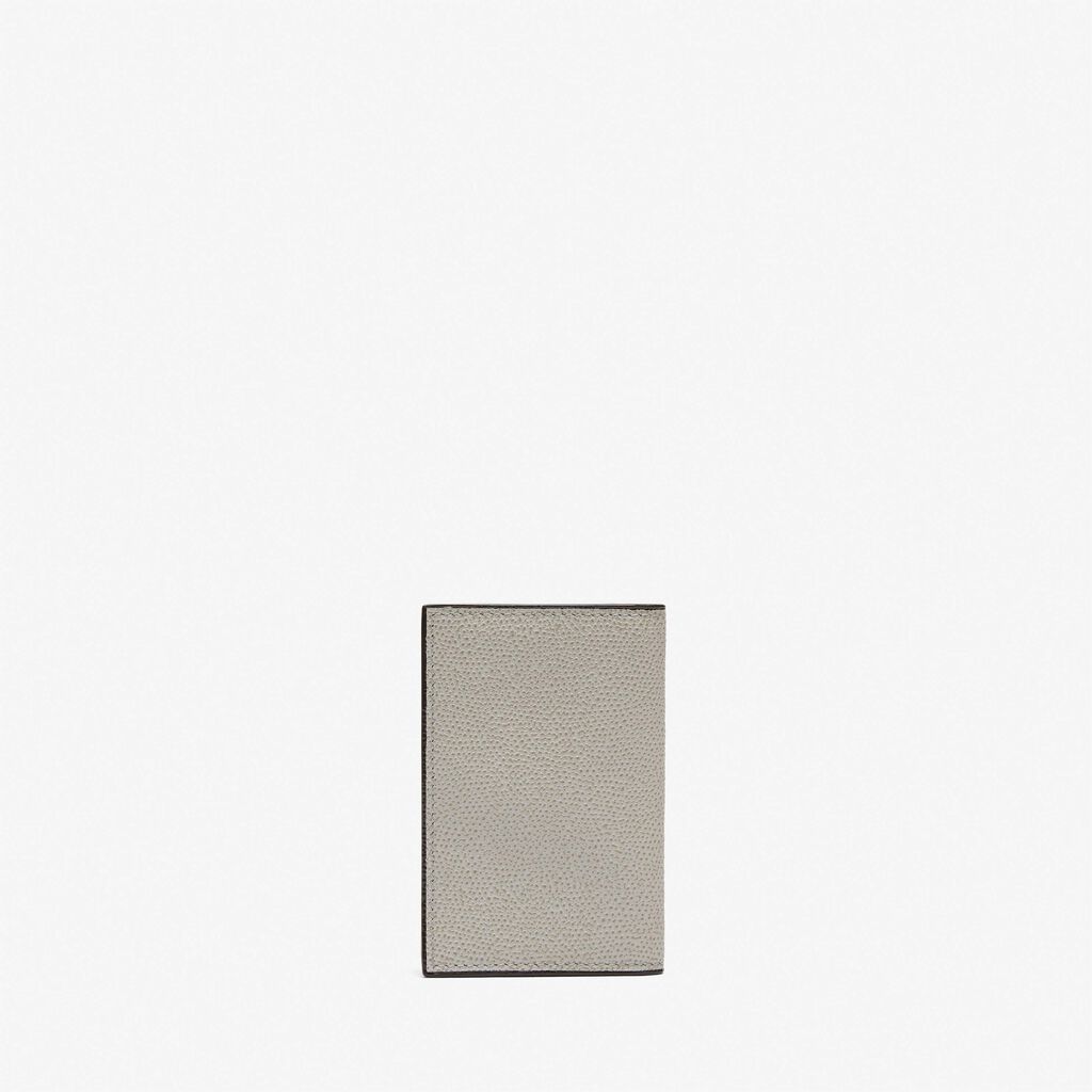 Card Case Onda - Ash Grey - Vitello VS - Valextra - 4