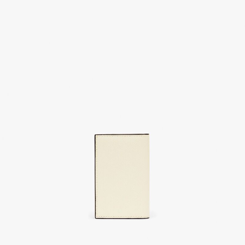 Card Case Onda - Pergamena White - Millepunte calf leather - Valextra - 4