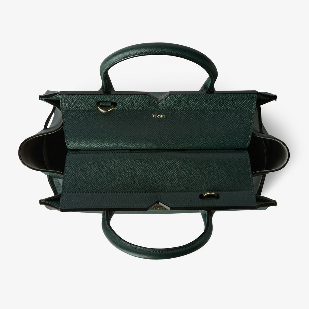 Milano Two Handles Medium Bag -  - Vitello Millepunte Soft - Valextra - 7