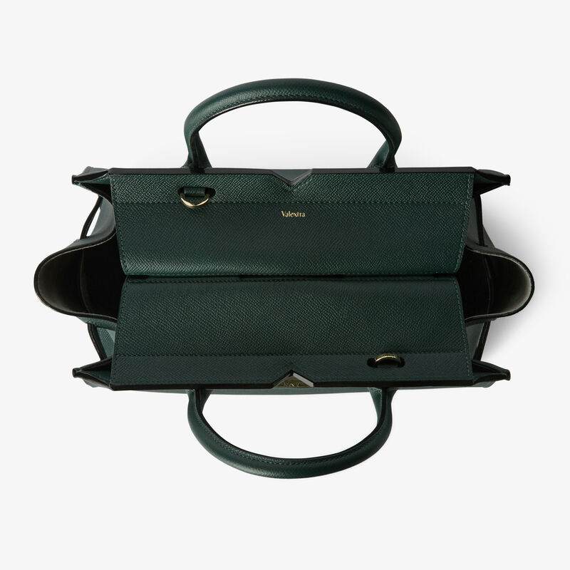 Milano Two Handles Medium Bag -  - Vitello Millepunte Soft - Valextra - 7