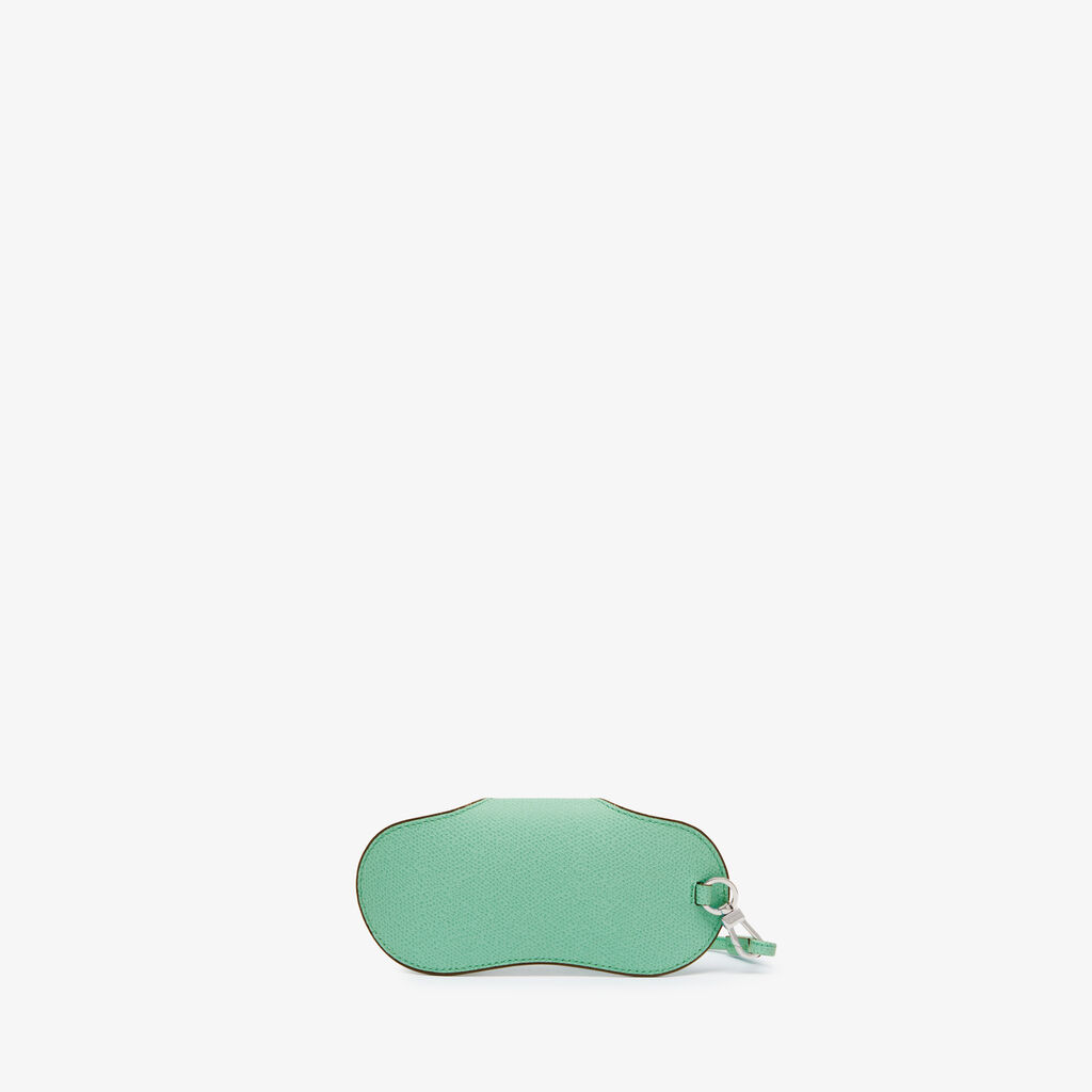 Glasses Case With Lanyard - Spearmint Green - Vitello VS - Valextra - 4