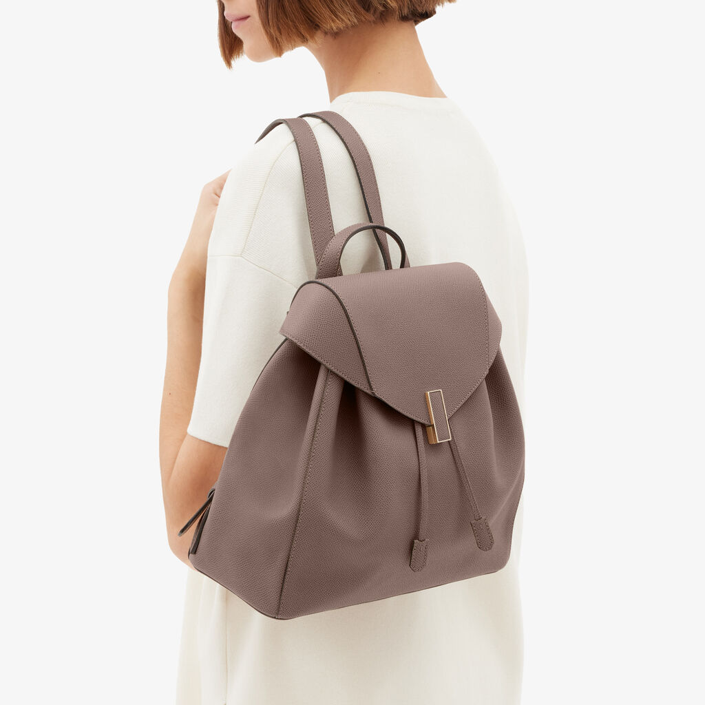 Iside Medium Backpack - - Millepunte Soft calf leather - Valextra - 2