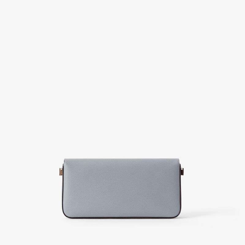 Iside Shoulder Bag - Niagara Blue - Millepunte Soft calf leather - Valextra - 5