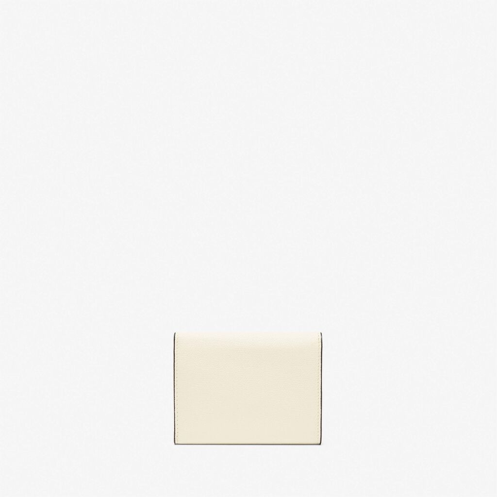 Iside Fold Wallet - Pergamena White - Vitello VS - Valextra - 3