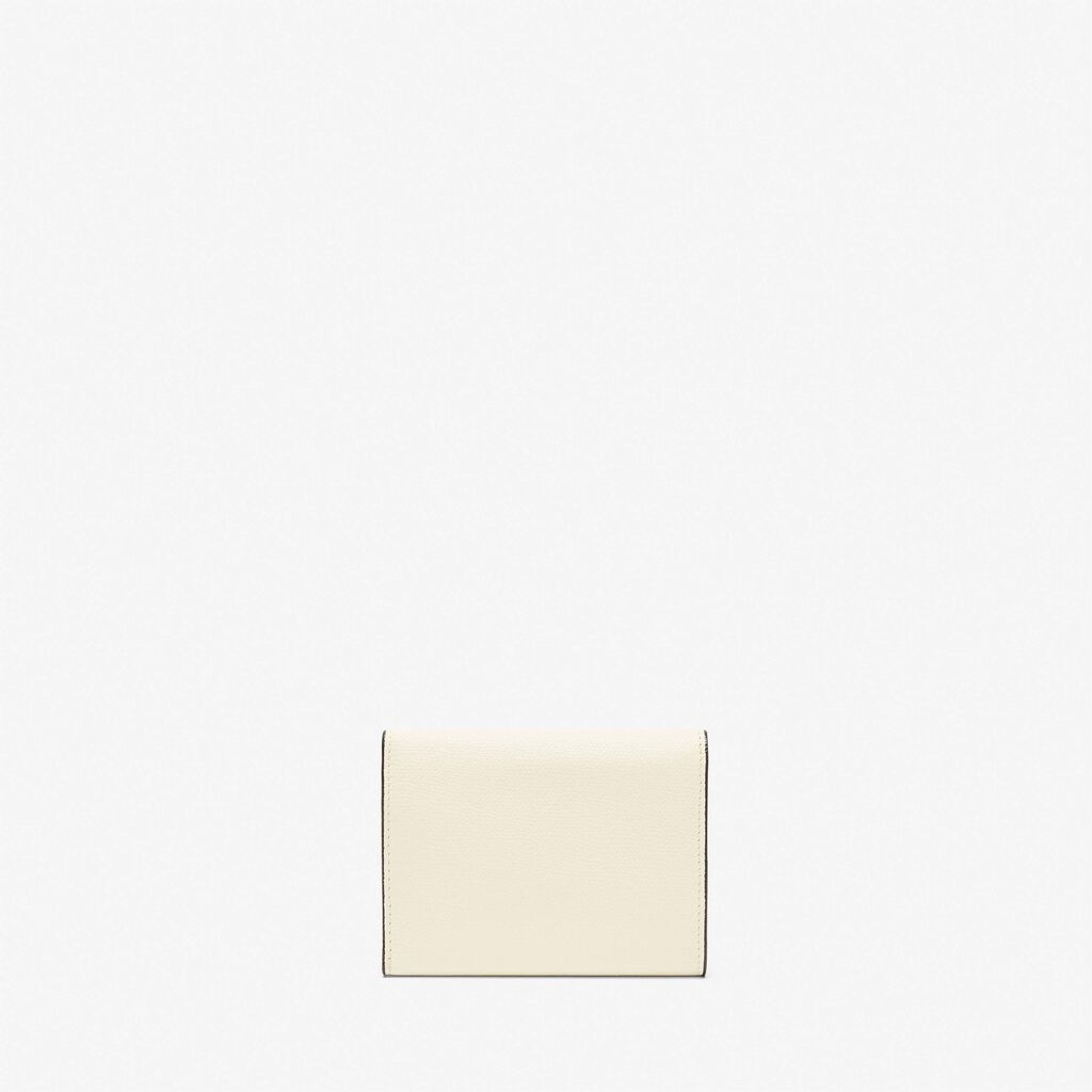 Iside Fold Wallet - Pergamena White - Vitello VS - Valextra - 3