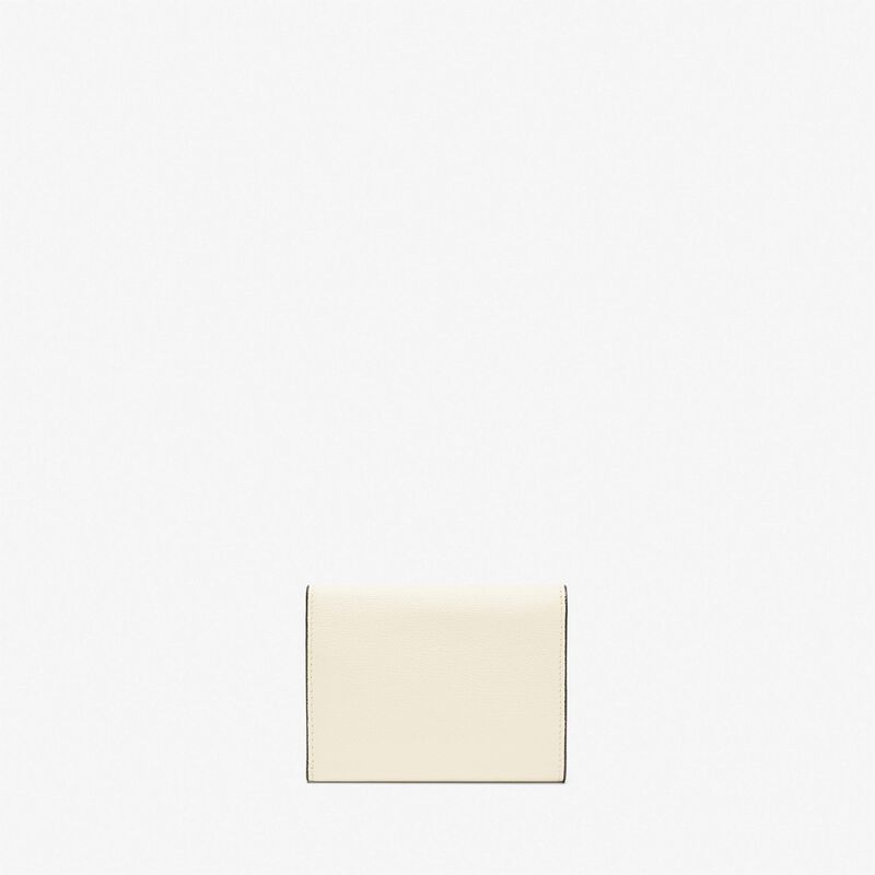 Iside Fold Wallet - Pergamena White - Millepunte calf leather - Valextra - 3