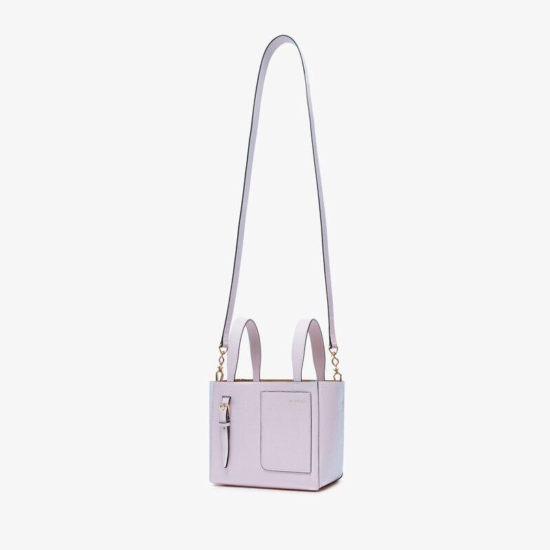 Soft Bucket Micro bag - Wisteria Pink - Millepunte calf leather - Valextra - 4