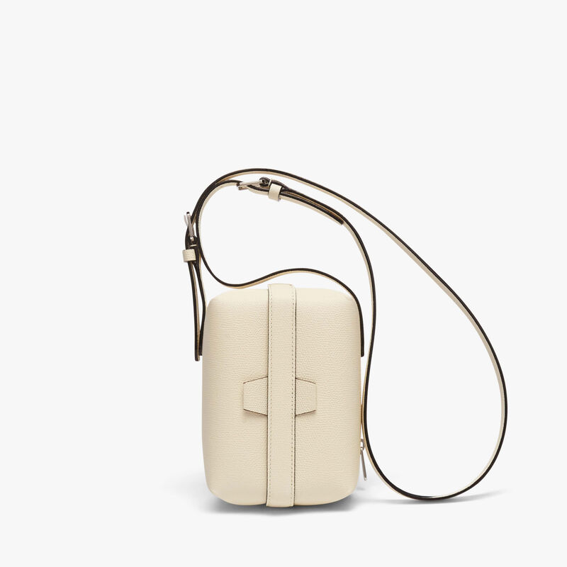 Tric Trac Bag - Pergamena White - Millepunte calf leather - Valextra - 1