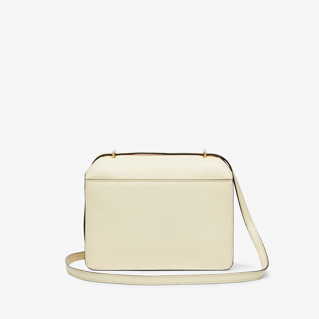 Nolo crossbody medium bag - Pergamena White - Vitello VS - Valextra - 6