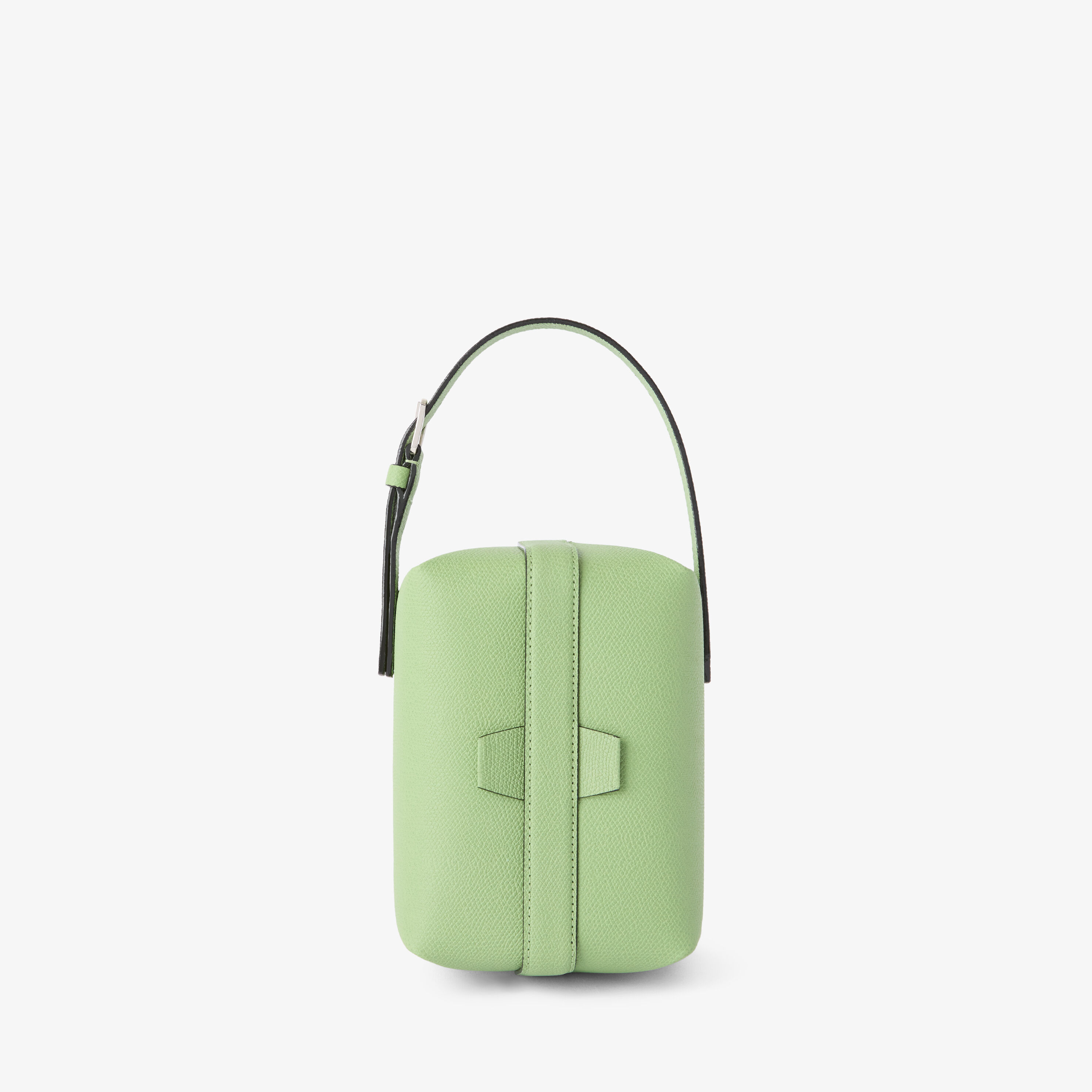 Women's Aloe Green Luxury Leather Mini Bag | Valextra Tric Trac