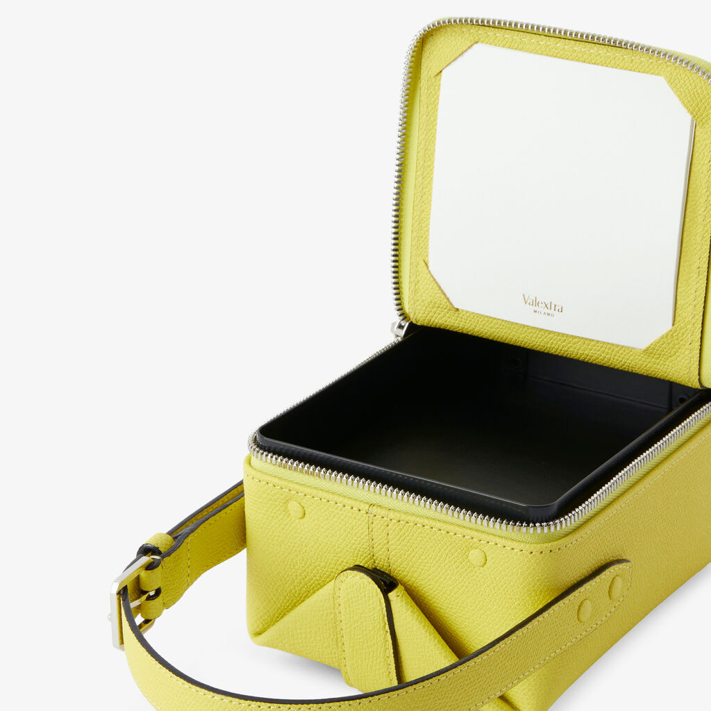 Tric Trac Bag - Citrine Yellow - Vitello VS - Valextra - 5