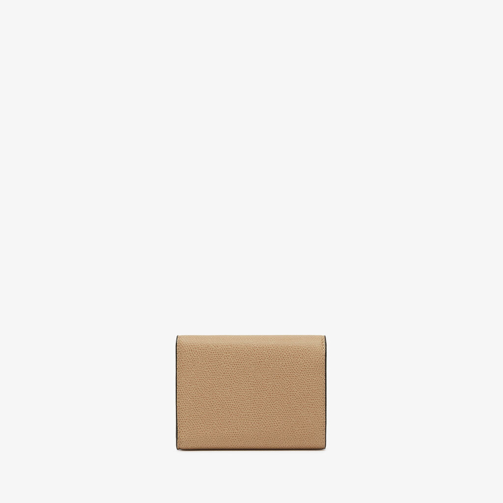 Iside Fold Wallet - Cashmere Beige - Vitello VS - Valextra - 4