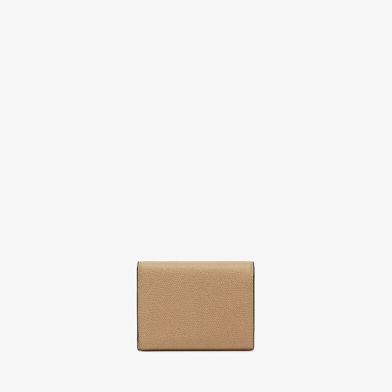Iside Fold Wallet - Cashmere Beige - Millepunte calf leather - Valextra - 4