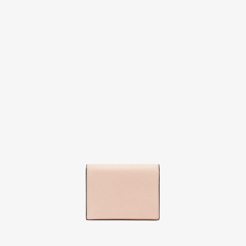 Portafoglio Iside Trifold - Rosa Bonne Mine - Pelle di vitello Millepunte - Valextra - 4