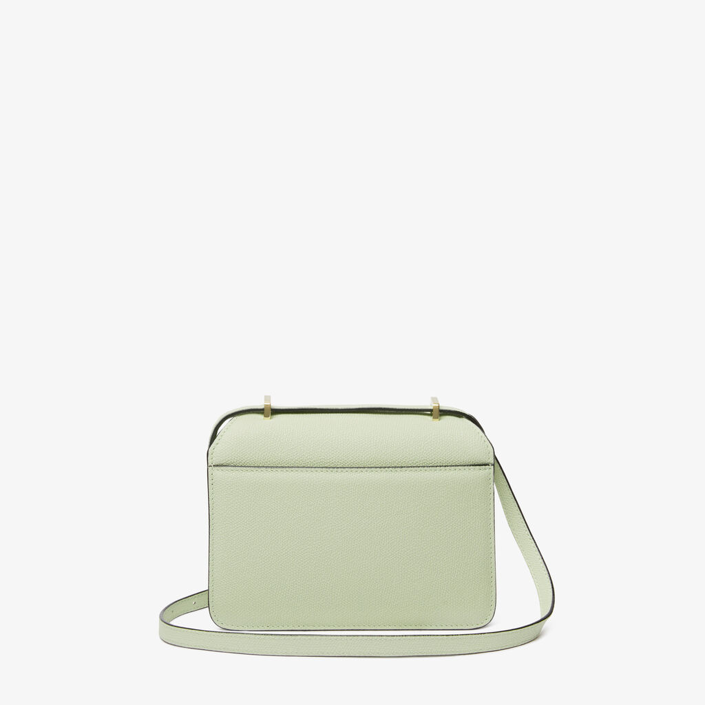 Nolo Crossbody Mini Bag - Mint Green - Vitello VS - Valextra - 6