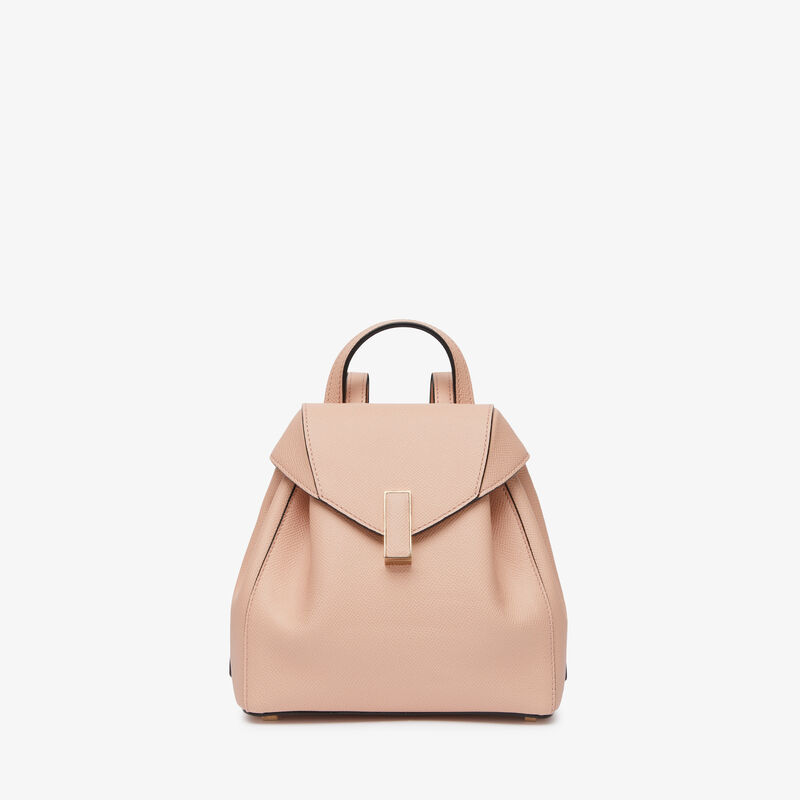 Iside Mini Backpack - Bonne Mine Pink - Millepunte Soft calf leather - Valextra - 1