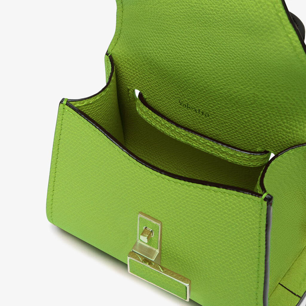 Iside Belt Bag - Apple Green - Vitello VS - Valextra - 3