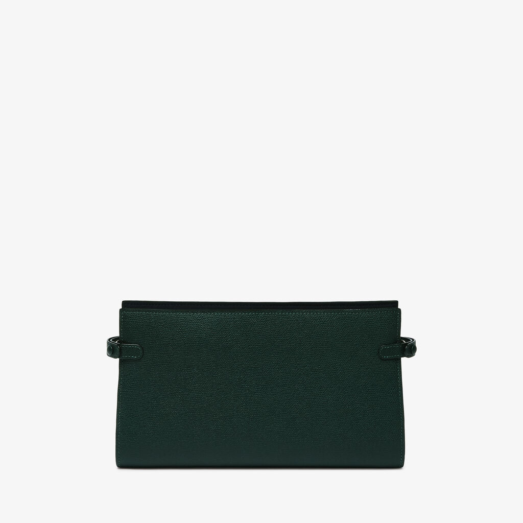 Folding Cable Organizer - Valextra Green - Vitello VS - Valextra - 1