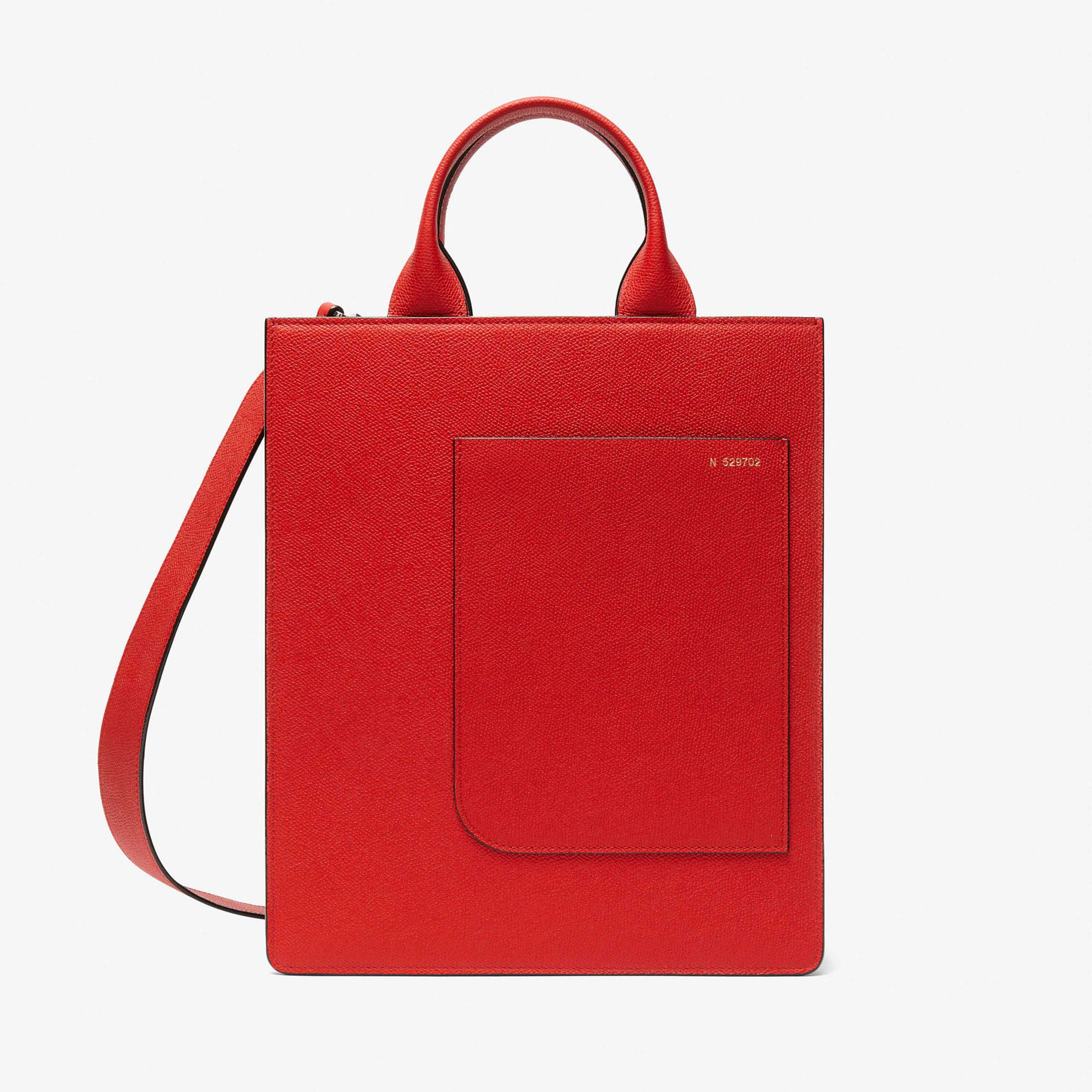 Borsa rossa a mano top