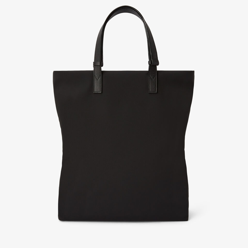 Assoluto Tote Bag - Black - Econyl - Rigenerated nylon fiber - Valextra - 5