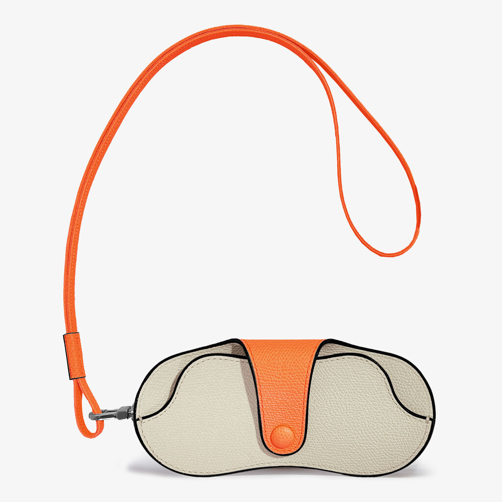 Customised glasses Case with lanyard -  - Vitello VS - Valextra - 1