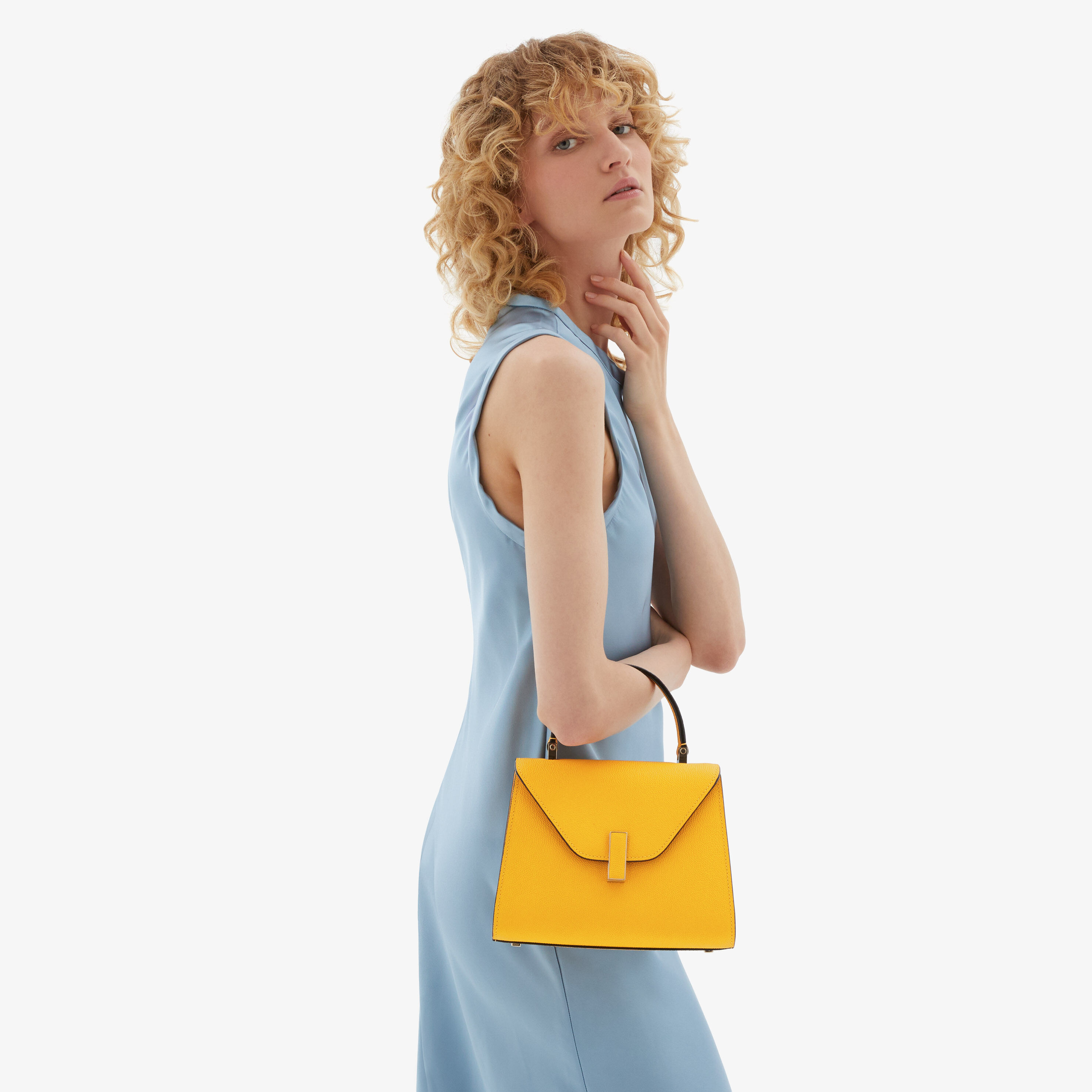 Yellow mini handbag online