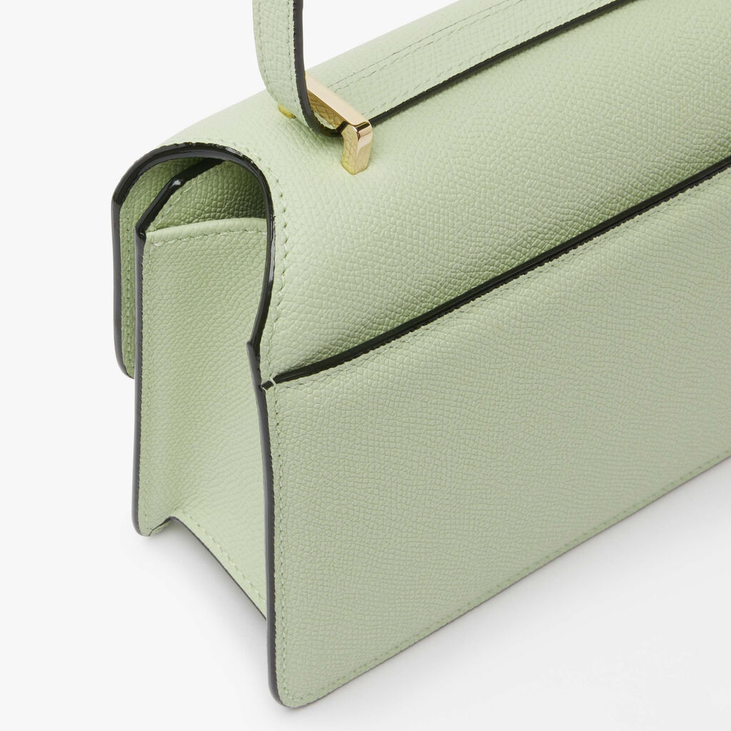 Borsa a Tracolla Nolo Mini - Verde Menta - Vitello VS - Valextra - 5