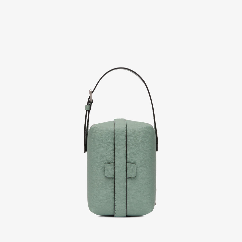 Tric Trac Bag - Eucalyptus Green - Vitello VS - Valextra - 2