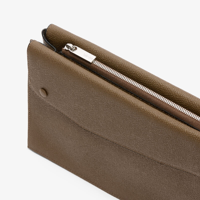 Borsa a tracolla Pocket -  - Pelle di vitello Millepunte - Valextra - 3