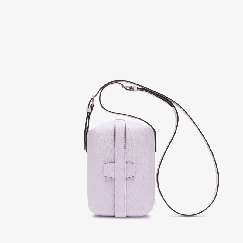 Tric Trac Bag - Wisteria Pink - Millepunte calf leather - Valextra - 1