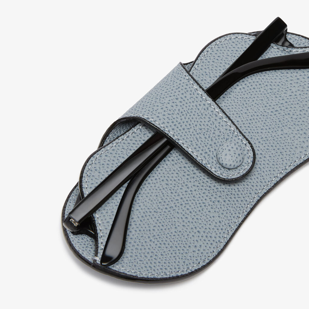 Glasses Case - Niagara Blue - Vitello VS - Valextra - 2